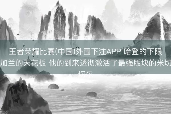 王者荣耀比赛(中国)外围下注APP 哈登的下限是加兰的天花板 他的到来透彻激活了最强版块的米切尔